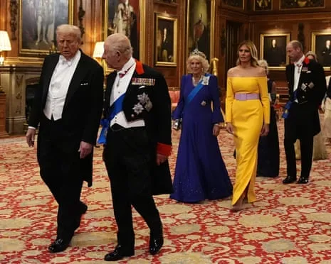 Royals Present Grand Welcome Amid Protests; Jimmy Kimmel Taken Off Air Due To Charlie Kirk Comments
